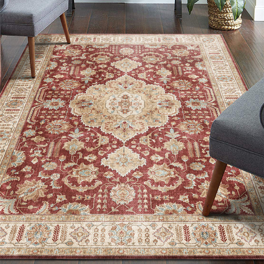 Modern Wool Rug – Short Pile Carpet for Living Room & Study