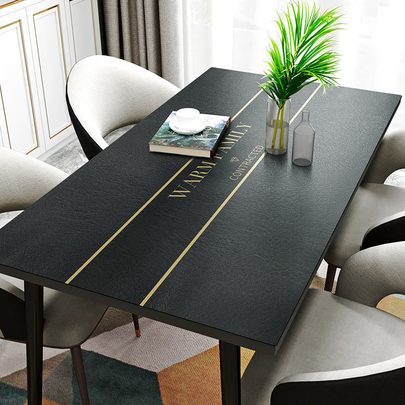Nordic Waterproof Tablecloth – PVC Oil-Proof Tea Table Mat
