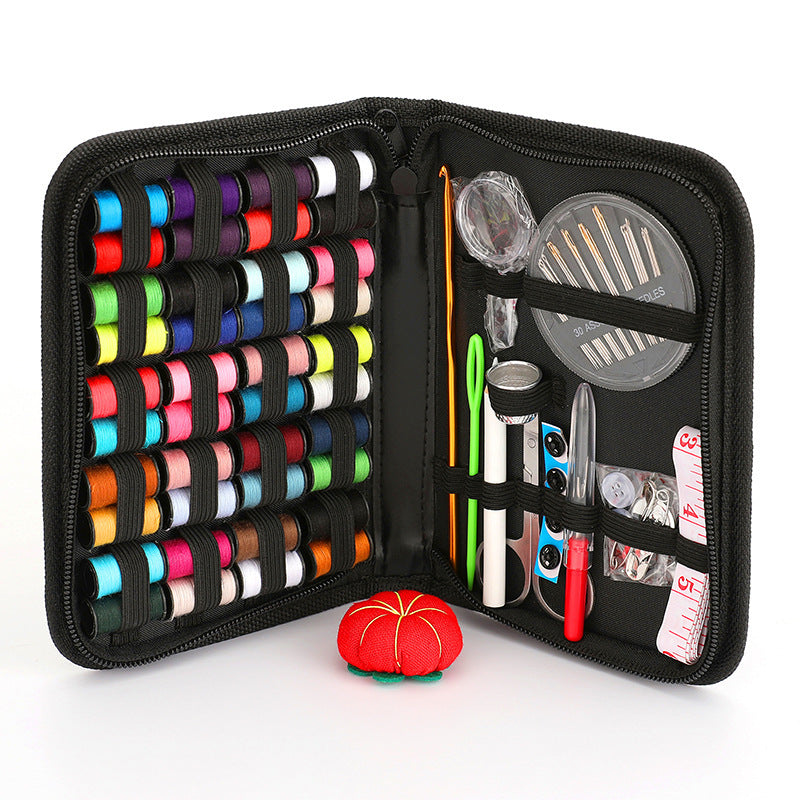 All-in-One Sewing Kit – 92 PCS Thread, Needles & Tools for Beginners or Home Repairs