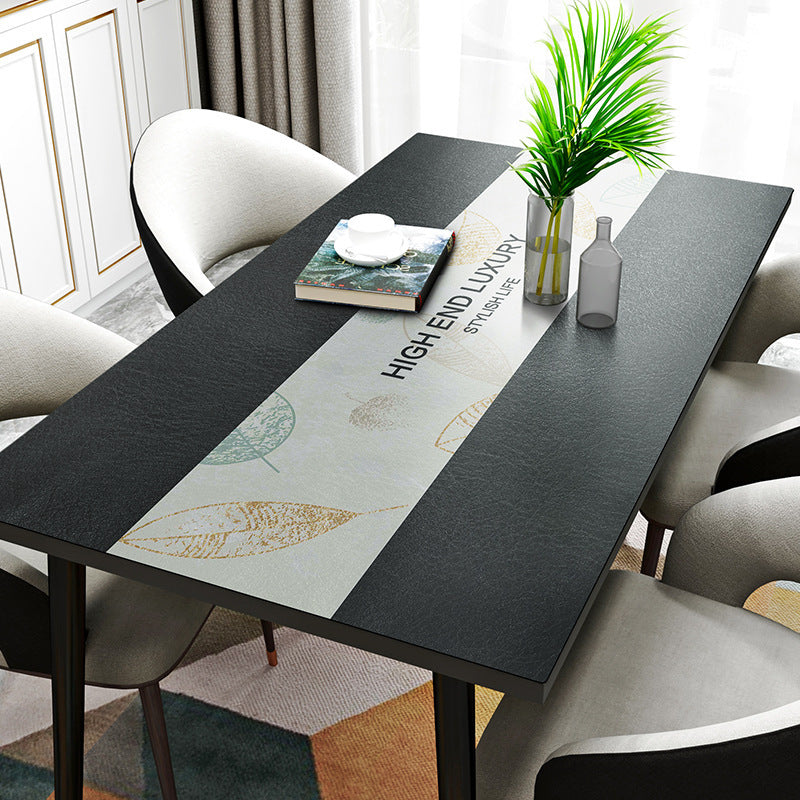 Nordic Waterproof Tablecloth – PVC Oil-Proof Tea Table Mat