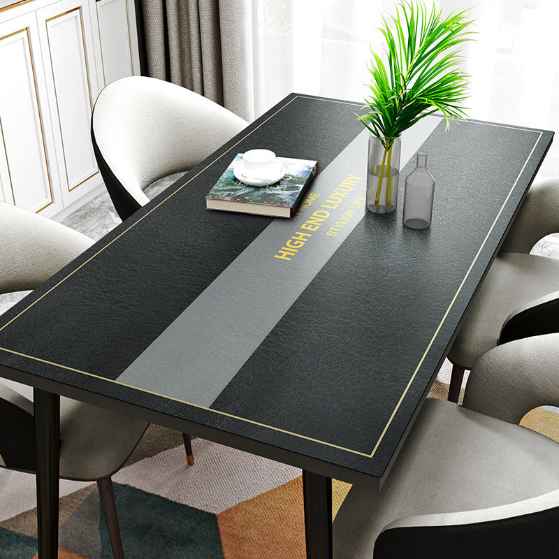Nordic Waterproof Tablecloth – PVC Oil-Proof Tea Table Mat
