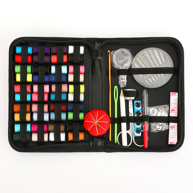 All-in-One Sewing Kit – 92 PCS Thread, Needles & Tools for Beginners or Home Repairs