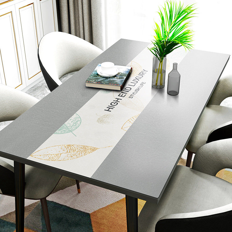 Nordic Waterproof Tablecloth – PVC Oil-Proof Tea Table Mat
