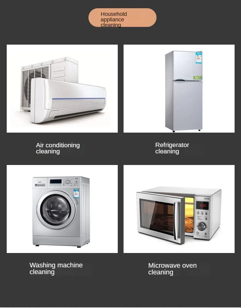 High temperature and high pressure steam home appliance range hood air conditioning cleaning machine home multi-function cleaner