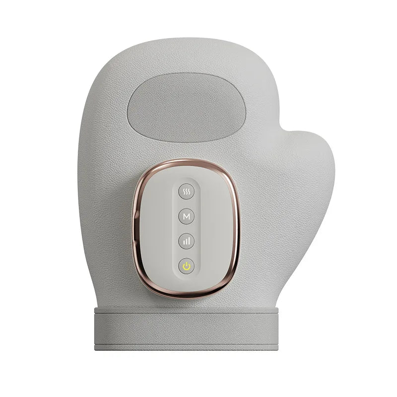 Electric Hand Massager with Airbag Compression Warm Heating Cordless Glove Massager Application for Palm Finger Relaxation Gift