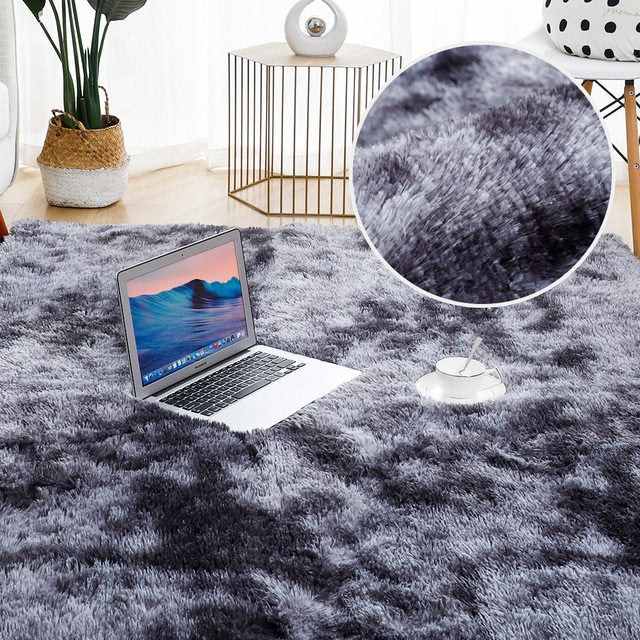 Ultra Soft Plush Rug – Thick Living Room Carpet for Cozy Comfort