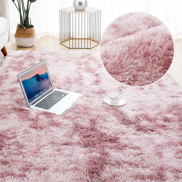 Ultra Soft Plush Rug – Thick Living Room Carpet for Cozy Comfort