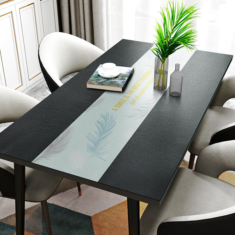 Nordic Waterproof Tablecloth – PVC Oil-Proof Tea Table Mat