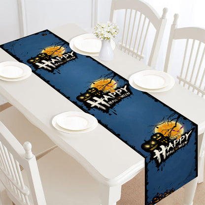 Halloween Table Runner – Spooky Table Decoration for Party & Home