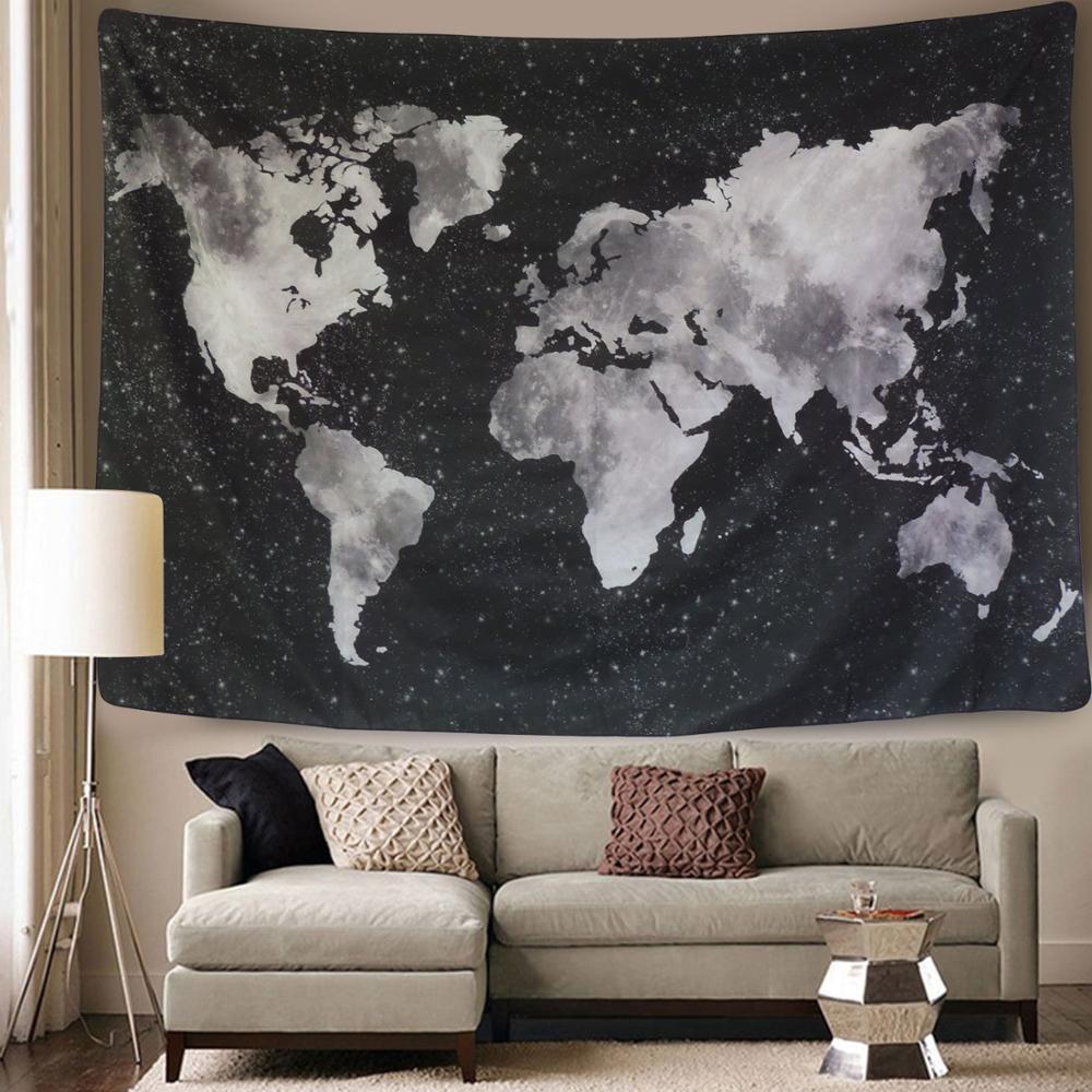 Boho Beach Tapestry – Quick-Dry Polyester Fabric for Beach, Wall, or Picnic Use