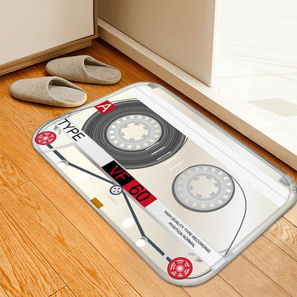 Geometric Tape-Inspired Area Rug – Anti-Slip Modern Carpet for Living Room Decor