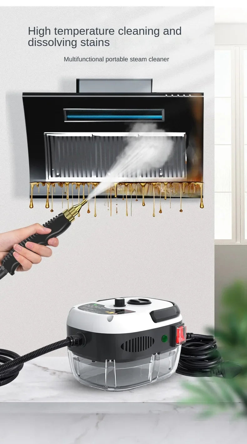 High temperature and high pressure steam home appliance range hood air conditioning cleaning machine home multi-function cleaner