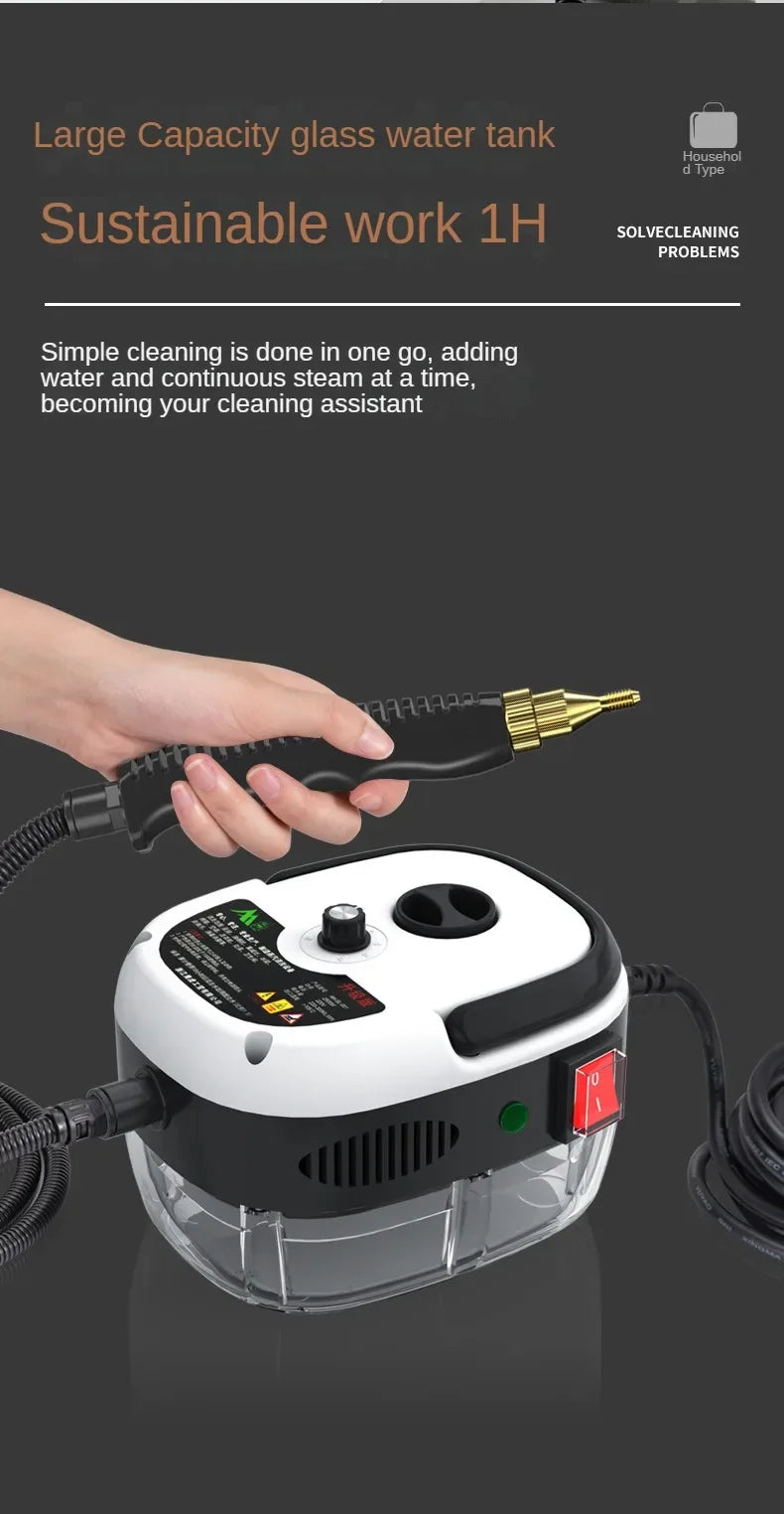 High temperature and high pressure steam home appliance range hood air conditioning cleaning machine home multi-function cleaner
