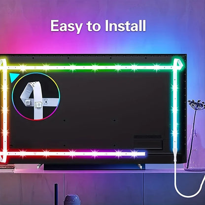 40M/131Ft Led Strip Lights APP 44Keys Music Sync Remote Control USB 5V RGB Flexible Tape for Room Decoration TV Backlight Diode