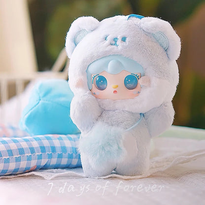 Yooki 4th Generation Blind Box Take A Bit Small Bear Series Plush Toys Exquisite Doll Keychain Backpack Pendant Mystery Box Gift