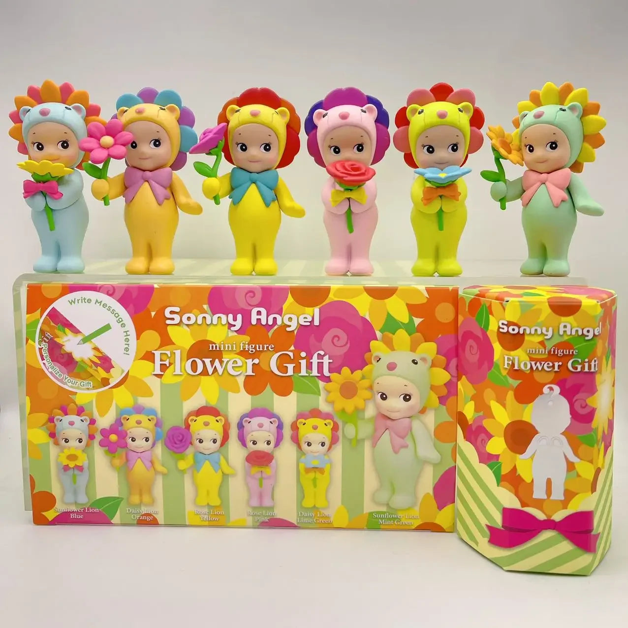 New Sonny Angel Blind Box Flower Gift Series Mini Anime Figures Ornaments Dolls Fans Children Christmas Valentine'S Day Gift