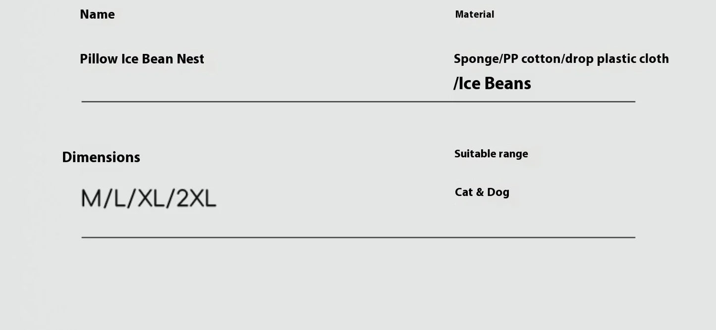 New Summer Pet Cooling Mat Removable Washable Dog Bed Mat Cat Bed Dog Sleeping Mat Suitable For All Seasons Cool Mattress Gift