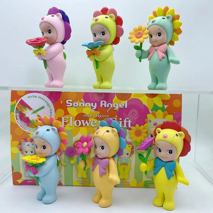 New Sonny Angel Blind Box Flower Gift Series Mini Anime Figures Ornaments Dolls Fans Children Christmas Valentine'S Day Gift