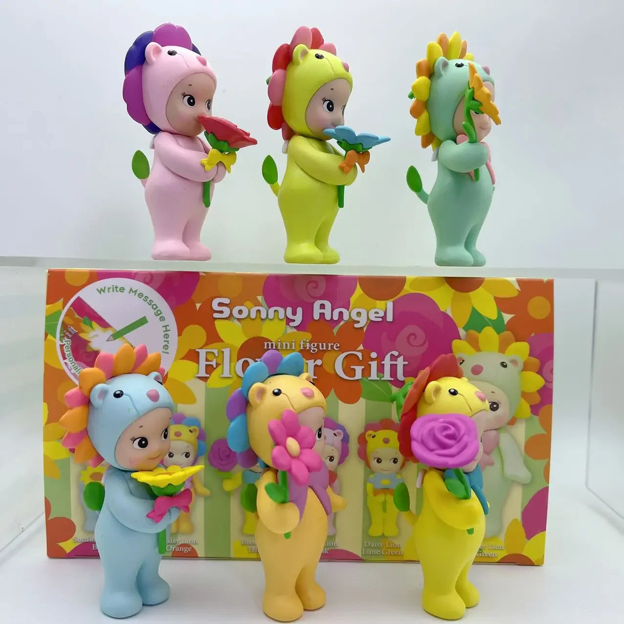 New Sonny Angel Blind Box Flower Gift Series Mini Anime Figures Ornaments Dolls Fans Children Christmas Valentine'S Day Gift