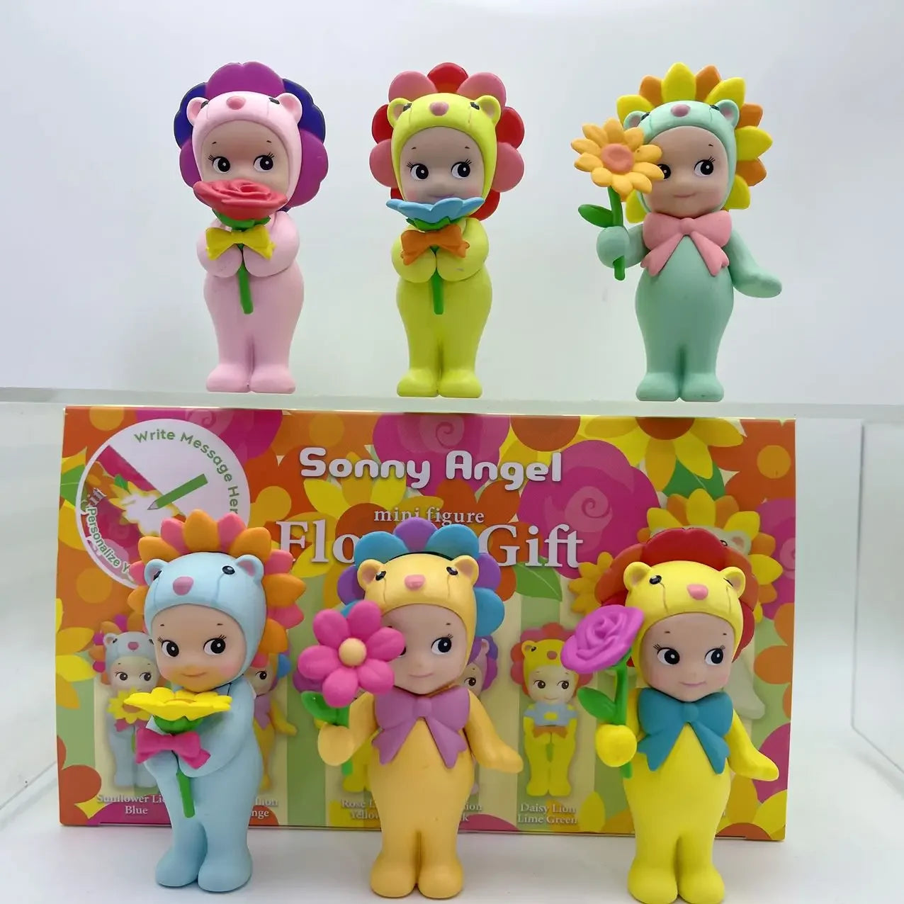 New Sonny Angel Blind Box Flower Gift Series Mini Anime Figures Ornaments Dolls Fans Children Christmas Valentine'S Day Gift