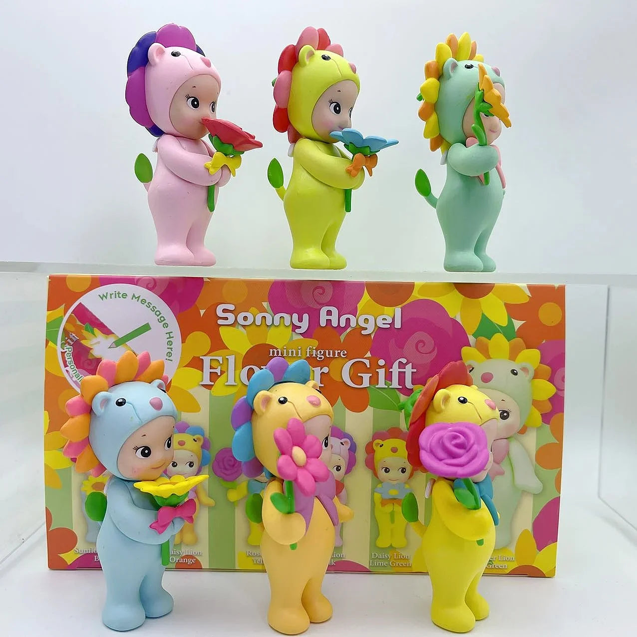 New Sonny Angel Blind Box Flower Gift Series Mini Anime Figures Ornaments Dolls Fans Children Christmas Valentine'S Day Gift