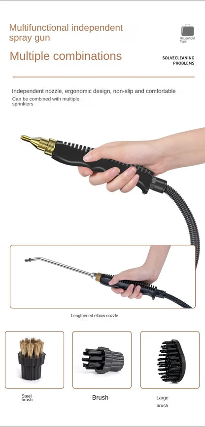 High temperature and high pressure steam home appliance range hood air conditioning cleaning machine home multi-function cleaner