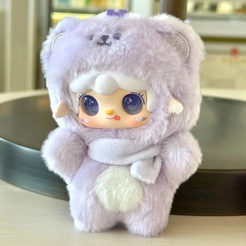 Yooki 4th Generation Blind Box Take A Bit Small Bear Series Plush Toys Exquisite Doll Keychain Backpack Pendant Mystery Box Gift
