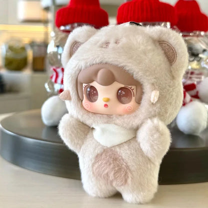 Yooki 4th Generation Blind Box Take A Bit Small Bear Series Plush Toys Exquisite Doll Keychain Backpack Pendant Mystery Box Gift