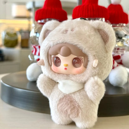 Yooki 4th Generation Blind Box Take A Bit Small Bear Series Plush Toys Exquisite Doll Keychain Backpack Pendant Mystery Box Gift