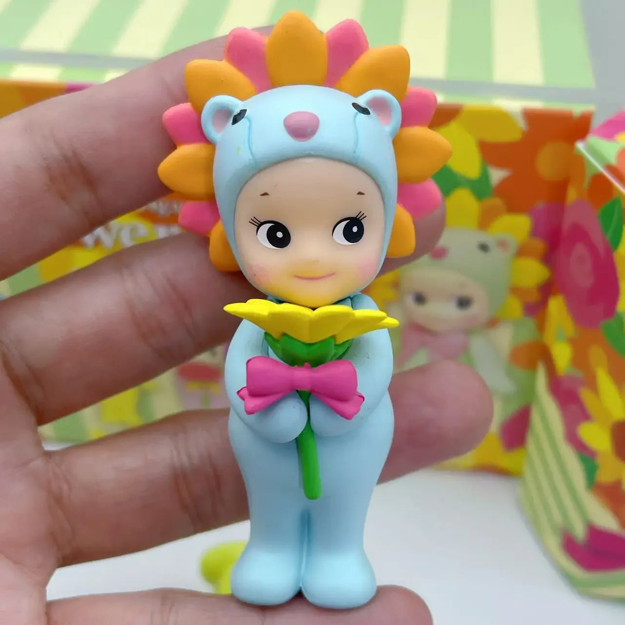New Sonny Angel Blind Box Flower Gift Series Mini Anime Figures Ornaments Dolls Fans Children Christmas Valentine'S Day Gift