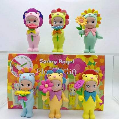 New Sonny Angel Blind Box Flower Gift Series Mini Anime Figures Ornaments Dolls Fans Children Christmas Valentine'S Day Gift