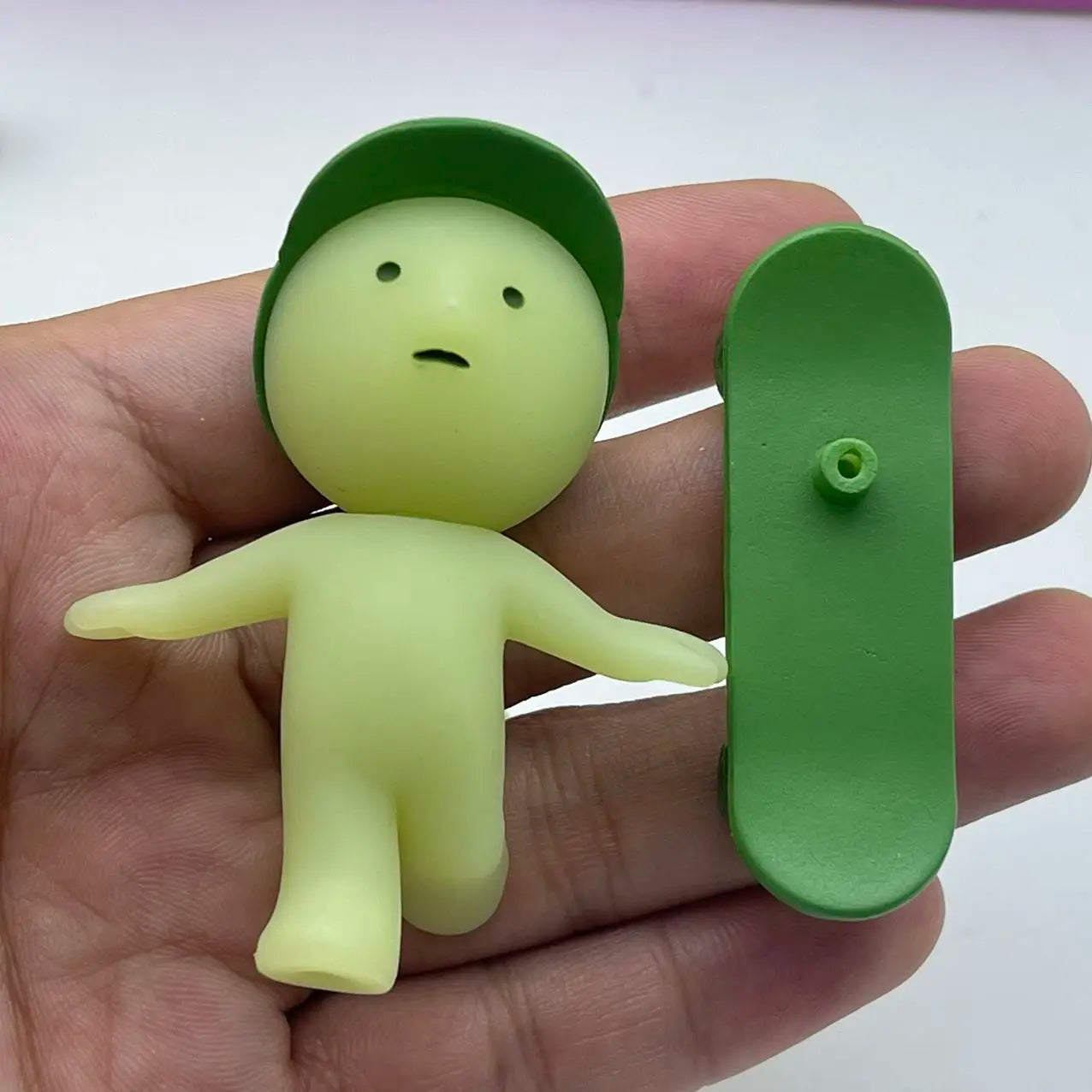 Smiski Sunday Series Blind Box Anime Figure Glow In The Dark Model Doll Desktop Ornament Collection Decor Toys Birthday Gift