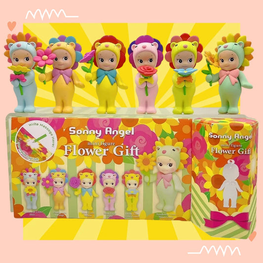 New Sonny Angel Blind Box Flower Gift Series Mini Anime Figures Ornaments Dolls Fans Children Christmas Valentine'S Day Gift