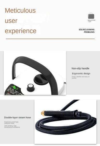 High temperature and high pressure steam home appliance range hood air conditioning cleaning machine home multi-function cleaner