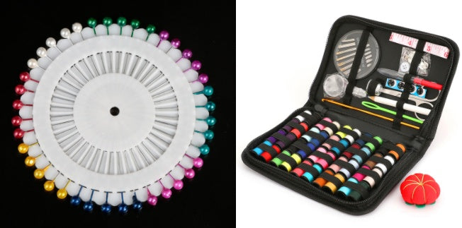 All-in-One Sewing Kit – 92 PCS Thread, Needles & Tools for Beginners or Home Repairs